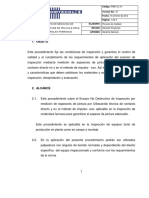 Procedimiento de Medicion de Espesores D