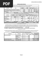 Tablas de Instalacion de Gas