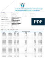 Southern Regional Load Despatch Centre, Bangalore: Open Access (Bilateral Transaction) - Acceptance For Scheduling