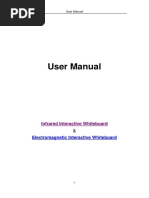 User Manual: Infrared Interactive Whiteboard