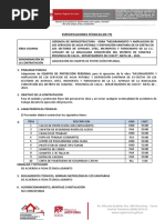 Especificaciones Técnicas (Ee - TT)