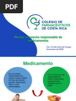 Manejo y Desecho Responsable de Medicamentos: Dra. Fiorella Elizondo Vargas Noviembre Del 2020