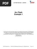 ArcFlash Example1-Solution