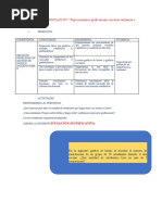 SESION DE APRENDIZAJE N°2 "Representamos Gráficamente Nuestras Tardanzas e Inasistencias