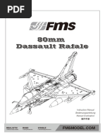 80mm Dassault Rafale: Realistic Stable Rigid