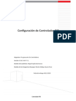 Configuración de Controlador PID