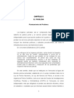 Capitulo I: El Problema Planteamiento Del Problema