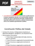 La Constitución Política de Bolivia