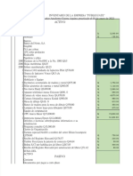 Inventario de La Empresa "Publiguate" Propiedad Del Señor Anselomo Guerra Aquino, Practicado El 01 de Enero de 2022