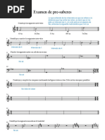 Examen de Pre-Saberes: Score