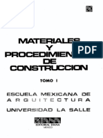 Materiales y Procedimientos de Construcc