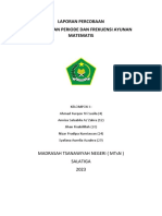 Laporan Percobaan Menentukan Periode Dan Frekuensi Ayunan Matematis