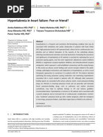 Hyperkalemia in Heart Failure Foe or Friend