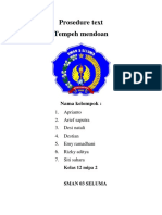 Prosedure Text Bahasa Inggris Kelas 1