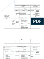 PLANIFICACION DE CLASES Español Décimo Grado