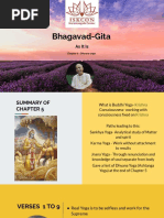 Presentation of Bhagavad-Gita CH 6