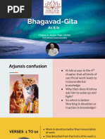 Presentation of Bhagavad-Gita CH 5