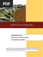 Model DPR Fish Feed