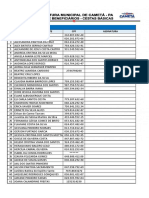 Nº Nome Do Requerente CPF Assinatura