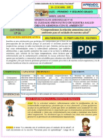 Experiencia de Aprendizaje 2 - Ciencias Sociales - Actividad 01 - 1ero y 2do Grado - 2022