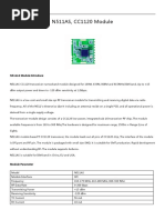 N511AS, CC1120 Module,+15dBm