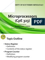 8 - Status Register and Program Counter