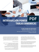 Introducción Power Query Y Tablas Dinámicas: 22 de Octubre de 2019 (8 H)