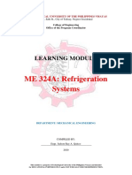 ME 324A Refrigeration Systems Module