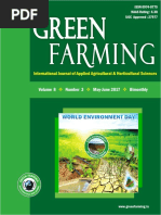 World Environment Day World Environment Day: International Journal of Applied Agricultural & Horticultural Sciences