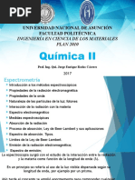 Universidad Nacional de Asunción Facultad Politécnica: Química II