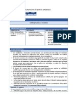 PLANIFICACIÓN DE SESIÓN DE APRENDIZAJE. Células Procariotas y Eucariotas APRENDIZAJES ESPERADOS COMPETENCIAS CAPACIDADES INDICADORES DE DESEMPEÑO