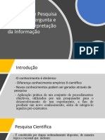 Protocolo de Pesquisa Problema, Pergunta e Busca e Interpretação Da Informação