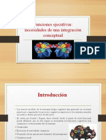 Funciones Ejecutivas: Necesidades de Una Integración Conceptual