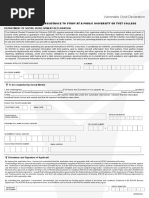 Vulnerable Child Declaration (Approved Document)