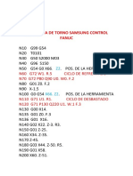 Programa Principal de Torno CNC