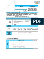 Situación de Aprendizaje 22: I. Datos Generales