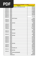 INCOME Generated From of December 1 - 31, 2022: Date Particulars Amount Received