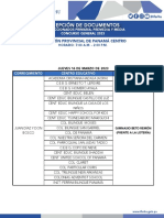 Recepción de Documentos