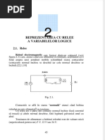 Reprezentarea Cu Relee A Variabilelor Logice