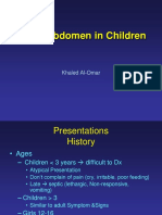 Acute Abdomen in Children