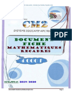 Apc Recadre: Fiches Mathematiques Cm2