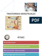 Trastornos Menstruales