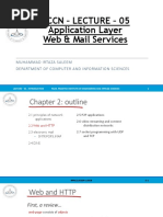 DCCN - Lect-05 - Application Layer Web and Mail-1