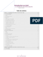 Introduction Au Droit: Leçon 7: La Classification Des Droits Subjectifs