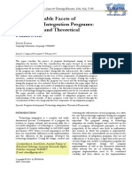 Two Inseparable Facets of Technology Integration Programs: Technology and Theoretical Framework