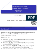 TPS UTBK Kecukupan Data Bagian II