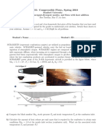 ME 355: Compressible Flows, Spring 2016: Inlet Nozzle Combustor