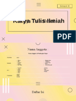 Kelompok 1B Karya Tulis Ilmiah