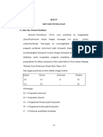 Bab Iv Metode Penelitian A. Jenis Dan Desain Penelitian