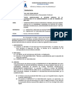 Informe # - Obs. Chaccas